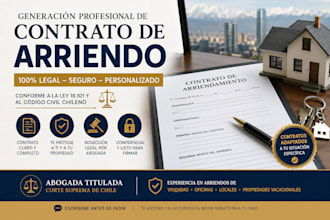 draft a lease agreement under chilean law