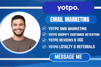 integrate yotpo reviews SMS marketing shopify customer retention marketing