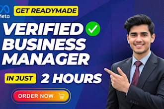 fix or create verified fb business manager and ad account