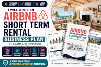 write an airbnb short term rental business plan for loans and investors