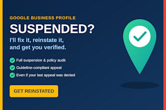 fix and reinstate suspended gmb appeal google my business profile reinstatement