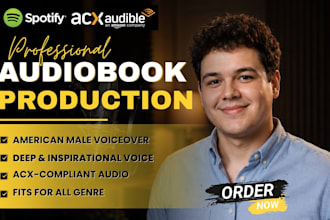 narrate and edit audiobook, voice acting, amazon acx audiobook novel voiceover