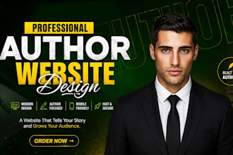 build a modern author website in wordpress