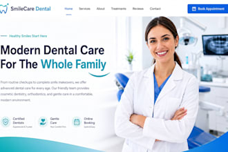 design squarespace dental clinic website dentist orthodontist dental website