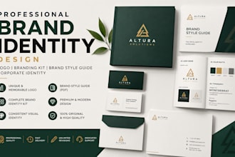 brand identity design logo branding kit brand style guide corporate identity