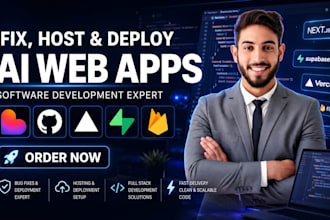 fix vercel deployment issues supabase firebase backend nextjs software developer