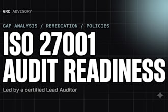 implement iso 27001 and prepare for certification audit