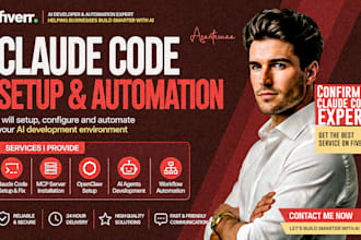 setup claude code, fix errors, install mcp server and openclaw