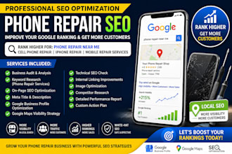 rank your phone repair business on google with local SEO