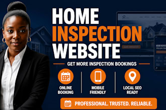 design a home inspection website renovation and home improvement website design