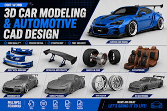 3d car model bodykits legomoc fivem car cgi toycar model 3d printing stl files