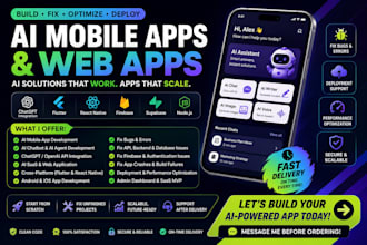 do ai saas ai app creation ai website app developer ai mobile app development