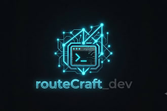 write custom python scripts and nodejs backend automation