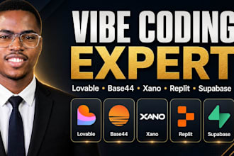 build replit fix replit ai vibe coding base44 replit saas mvp development ai