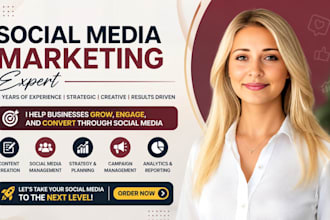 be your social media marketer