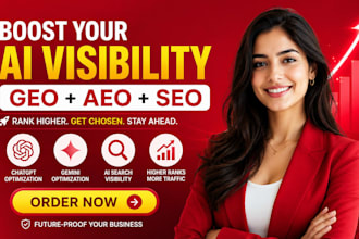 increase ai visibility score to rank website in chatgpt with aeo GEO SEO