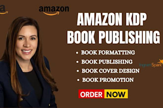 do amazon kdp book publishing, book formatting, book design