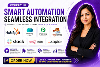 hubspot monday crm agile netsuite xero wpform slack n8n zapier integration