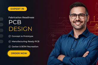 design industrial pcb, control panel schematics and electrical prints