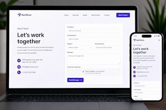 convert figma to responsive HTML CSS javascript website