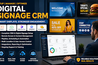 do digital signage CRM yodeck optisigns billboard play displai screencloud