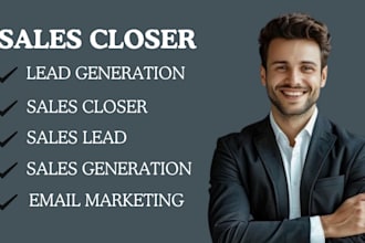 sales closer b2b sales representative and appointment setter