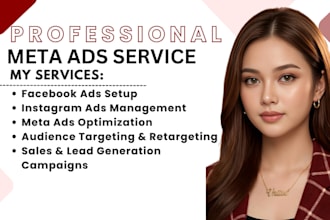 create and manage high converting facebook instagram meta ads that generate sale