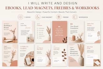 design your canva ebook, workbook, or freebie lead magnet