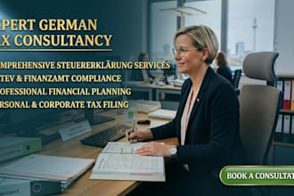 optimize your german tax return, income tax vat return bookkeeping on datev