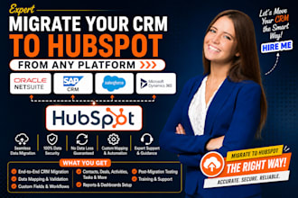 migrate oracle netsuite crm sap crm salesforce microsoft dynamics 365 to hubspot