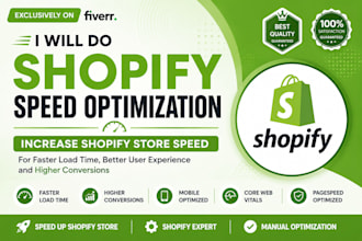 do shopify speed optimization, increase shopify store speed