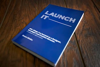 design a book web page for you