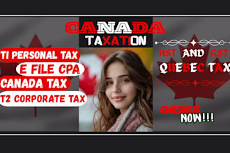 efile canada corporation tax t2 CPA business tax and bookkeeping services canada