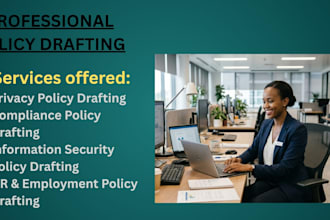 draft professional policies and business documents
