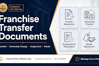 draft a legally binding franchise transfer agreement
