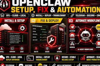 fix openclaw, install openclaw ai agent on vps cloud with openclaw automation
