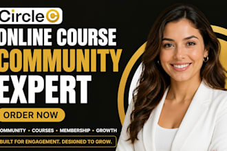setup circle so online community, online course, membership website, skool