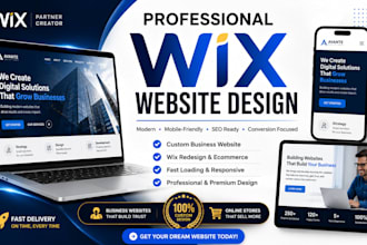 build wix website design wix website redesign and wix website development