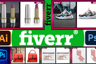 create natural shadow, bg removal and product photo retouching for ecommerce