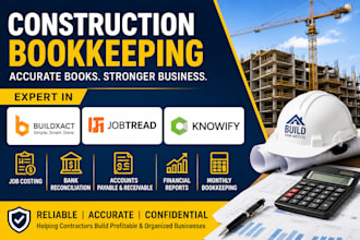 do buildxact, jobtread and knowify bookkeeping for contractors