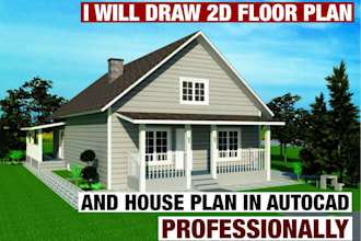 draw architectural and construction drawings in autocad