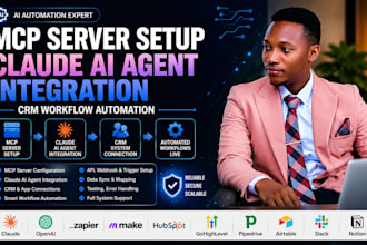 mcp server setup claude ai agent integration CRM workflow automation