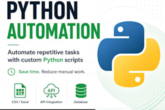 automate repetitive tasks with python scripts