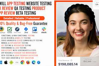 app testing website testing UX review QA testing product app review beta testing