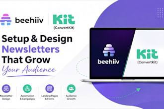 beehiiv convertkit newsletter kit landing page convertkit email marketing expert