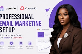 beehiiv convertkit newsletter kit landing page convertkit email marketing expert