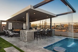 create landscape design, backyard design, garden design with 3d rendering