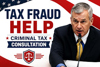 provide a written tax fraud and criminal tax law consultation