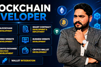 blockchain developer web3 smart contract and exchange development