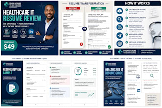 review and rewrite your ats healthcare IT resume
